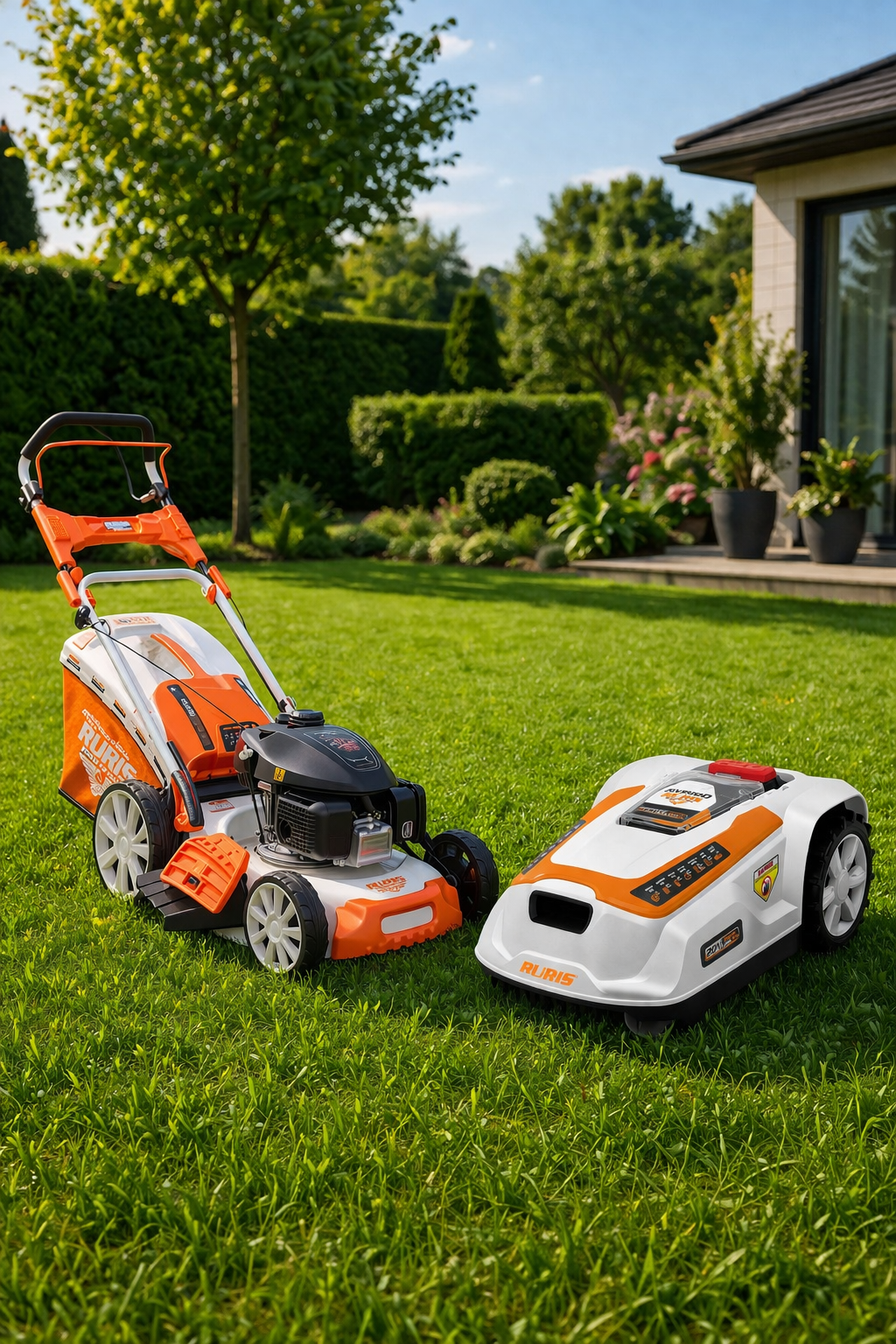 Masini de tuns gazon